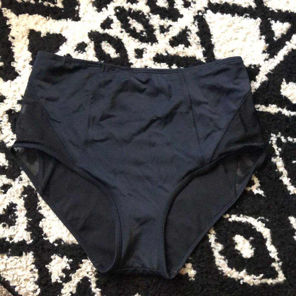 High waisted bikini bottoms